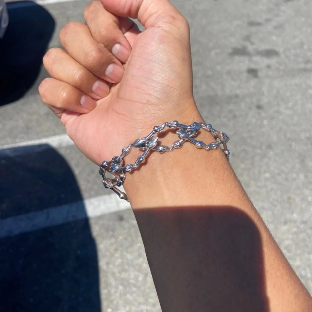 Chain Of Addiction Hard Jewelry Bracelet - Picture 5 of 5